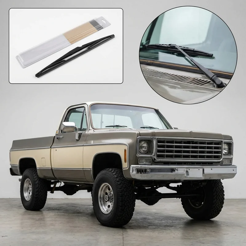 Driver Side Wiper Blade for Chevrolet K30 Pickup (1968 - 1974) - 1